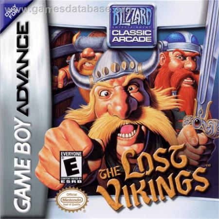 Cover Lost Vikings, The for Game Boy Advance